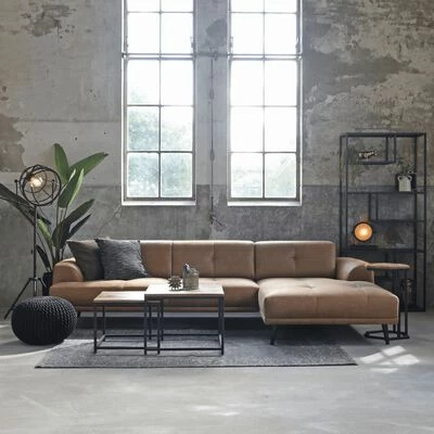 LABEL51 Pouf tricoté Coton M Noir 3 LABEL51 Pouf tricoté Coton M Noir – Image 3