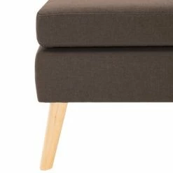 VidaXL Repose-pied Marron Tissu 8 VidaXL Repose-pied Marron Tissu -Poufs Soldes image 4 288735