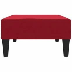 VidaXL Repose-pied Rouge bordeaux 78x56x32 cm Velours 9 VidaXL Repose-pied Rouge bordeaux 78x56x32 cm Velours -Poufs Soldes image 4 337692