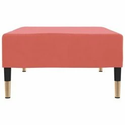 VidaXL Repose-pied Rose 78x56x32 cm Velours 9 VidaXL Repose-pied Rose 78x56x32 cm Velours -Poufs Soldes image 4 337702