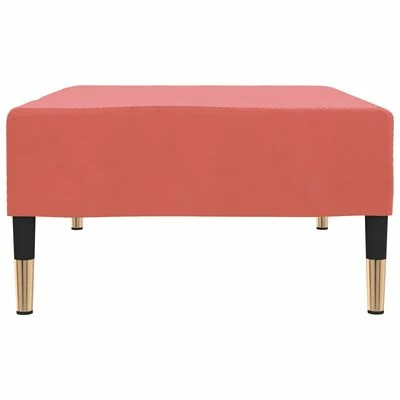 VidaXL Repose-pied Rose 78x56x32 cm Velours 4 VidaXL Repose-pied Rose 78x56x32 cm Velours – Image 4