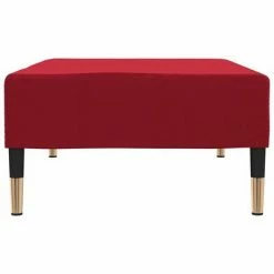 VidaXL Repose-pied Rouge bordeaux 78x56x32 cm Velours 9 VidaXL Repose-pied Rouge bordeaux 78x56x32 cm Velours -Poufs Soldes image 4 337703