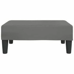 VidaXL Repose-pied Gris 78x56x32 cm Similicuir 9 VidaXL Repose-pied Gris 78x56x32 cm Similicuir -Poufs Soldes image 4 337711