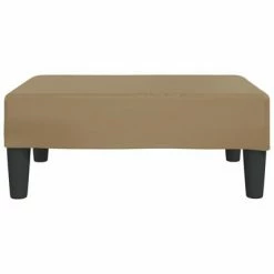 VidaXL Repose-pied Cappuccino 78x56x32 cm Similicuir 9 VidaXL Repose-pied Cappuccino 78x56x32 cm Similicuir -Poufs Soldes image 4 337714