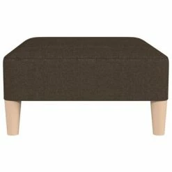 VidaXL Repose-pied Marron foncé 78x56x32 cm Tissu 9 VidaXL Repose-pied Marron foncé 78x56x32 cm Tissu -Poufs Soldes image 4 337720