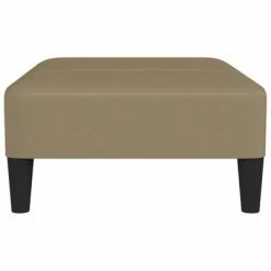 VidaXL Repose-pied Cappuccino 78x56x32 cm Similicuir 9 VidaXL Repose-pied Cappuccino 78x56x32 cm Similicuir -Poufs Soldes image 4 337774