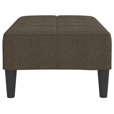 VidaXL Repose-pied Marron 78x56x32 cm Tissu 4 VidaXL Repose-pied Marron 78x56x32 cm Tissu – Image 4