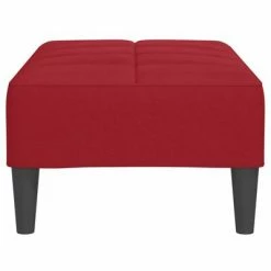 VidaXL Repose-pied Rouge bordeaux 78x56x32 cm Velours 9 VidaXL Repose-pied Rouge bordeaux 78x56x32 cm Velours -Poufs Soldes image 4 337794