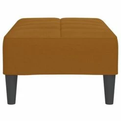 VidaXL Repose-pied Marron 78x56x32 cm Velours -Poufs Soldes image 4 337797