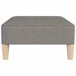 VidaXL Repose-pied Gris clair 78x56x32 cm Tissu 9 VidaXL Repose-pied Gris clair 78x56x32 cm Tissu -Poufs Soldes image 4 337799