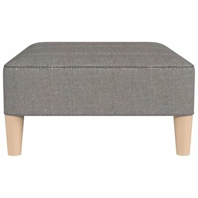 VidaXL Repose-pied Gris clair 78x56x32 cm Tissu 4 VidaXL Repose-pied Gris clair 78x56x32 cm Tissu – Image 4