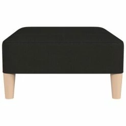 VidaXL Repose-pied Noir 78x56x32 cm Tissu -Poufs Soldes image 4 337801