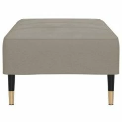 VidaXL Repose-pied Gris clair 78x56x32 cm Velours 9 VidaXL Repose-pied Gris clair 78x56x32 cm Velours -Poufs Soldes image 4 337812