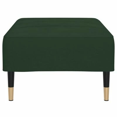 VidaXL Repose-pied Vert foncé 78x56x32 cm Velours 4 VidaXL Repose-pied Vert foncé 78x56x32 cm Velours – Image 4