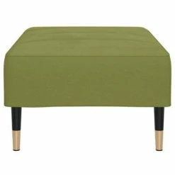 VidaXL Repose-pied Vert clair 78x56x32 cm Velours -Poufs Soldes image 4 337815