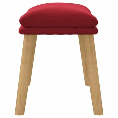VidaXL Repose-pied Rouge bordeaux 45x29,5x39 cm Velours 4 VidaXL Repose-pied Rouge bordeaux 45x29,5x39 cm Velours – Image 4