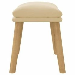 VidaXL Repose-pied Blanc crème 45x29,5x39 cm Velours 9 VidaXL Repose-pied Blanc crème 45x29,5x39 cm Velours -Poufs Soldes image 4 341444