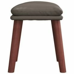 VidaXL Repose-pied Gris 45x29,5x39 cm Similicuir -Poufs Soldes image 4 341492