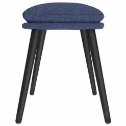 VidaXL Repose-pied Bleu 45x29,5x39 cm Tissu 9 VidaXL Repose-pied Bleu 45x29,5x39 cm Tissu -Poufs Soldes image 4 341497