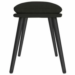 VidaXL Repose-pied Noir 45x29,5x39 cm Tissu -Poufs Soldes image 4 341499
