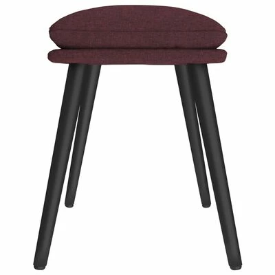 VidaXL Repose-pied Violet 45x29,5x39 cm Tissu 4 VidaXL Repose-pied Violet 45x29,5x39 cm Tissu – Image 4