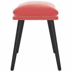 VidaXL Repose-pied Rose 45x29,5x39 cm Velours -Poufs Soldes image 4 341508