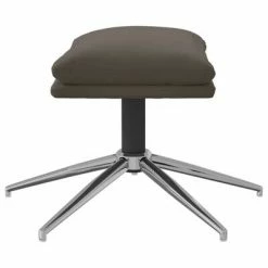 VidaXL Repose-pied Gris foncé 60x60x39 cm Tissu microfibre 9 VidaXL Repose-pied Gris foncé 60x60x39 cm Tissu microfibre -Poufs Soldes image 4 341561