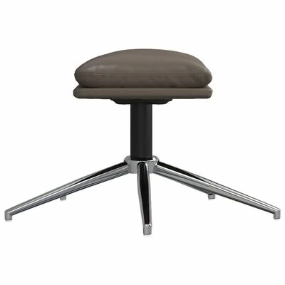 VidaXL Repose-pied Gris 45x29,5x39 cm Similicuir 4 VidaXL Repose-pied Gris 45x29,5x39 cm Similicuir – Image 4