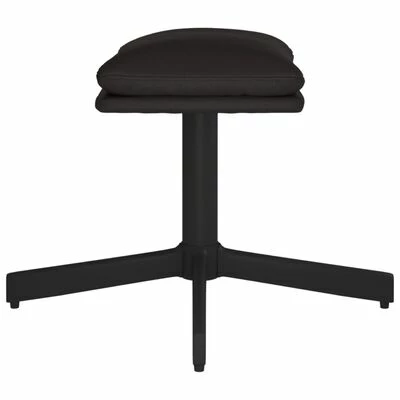VidaXL Repose-pied Noir 60x60x39 cm Similicuir 4 VidaXL Repose-pied Noir 60x60x39 cm Similicuir – Image 4