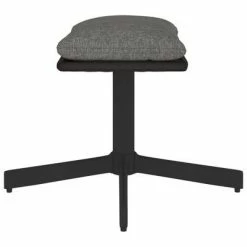 VidaXL Repose-pied Gris clair 60x60x39 cm Tissu et similicuir 9 VidaXL Repose-pied Gris clair 60x60x39 cm Tissu et similicuir -Poufs Soldes image 4 341644