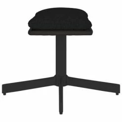 VidaXL Repose-pied Noir 60x60x39 cm Tissu et similicuir 9 VidaXL Repose-pied Noir 60x60x39 cm Tissu et similicuir -Poufs Soldes image 4 341650