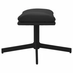 VidaXL Repose-pied Noir 45x29,5x39 cm Similicuir brillant -Poufs Soldes image 4 341655