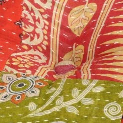 VidaXL Poufs et tapis 3 pcs Tissu Patchwork -Poufs Soldes image 5 244989