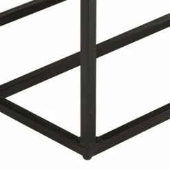 VidaXL Pouf Marron foncé 80x80x43 cm Cuir véritable -Poufs Soldes image 5 325134