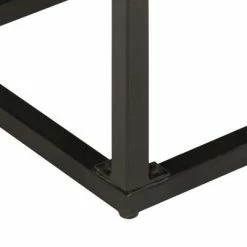 VidaXL Pouf Gris 80x80x43 cm Cuir véritable -Poufs Soldes image 5 325142