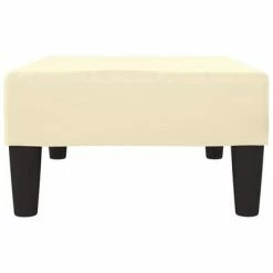VidaXL Repose-pied Crème 78x56x32 cm Similicuir 10 VidaXL Repose-pied Crème 78x56x32 cm Similicuir -Poufs Soldes image 5 337709