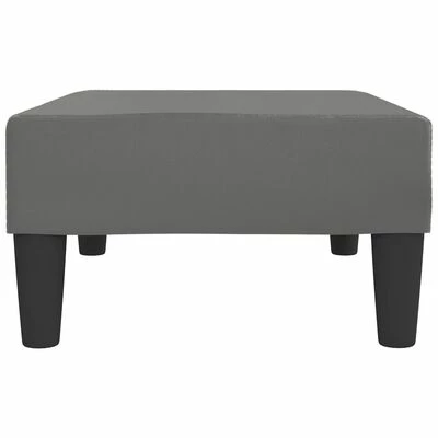 VidaXL Repose-pied Gris 78x56x32 cm Similicuir 5 VidaXL Repose-pied Gris 78x56x32 cm Similicuir – Image 5