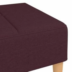 VidaXL Repose-pied Violet 78x56x32 cm Tissu 10 VidaXL Repose-pied Violet 78x56x32 cm Tissu -Poufs Soldes image 5 337756