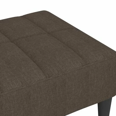 VidaXL Repose-pied Marron 78x56x32 cm Tissu 5 VidaXL Repose-pied Marron 78x56x32 cm Tissu – Image 5