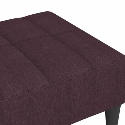 VidaXL Repose-pied Violet 78x56x32 cm Tissu 5 VidaXL Repose-pied Violet 78x56x32 cm Tissu – Image 5