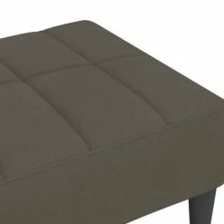 VidaXL Repose-pied Gris foncé 78x56x32 cm Velours -Poufs Soldes image 5 337790