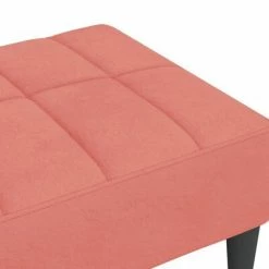 VidaXL Repose-pied Rose 78x56x32 cm Velours 10 VidaXL Repose-pied Rose 78x56x32 cm Velours -Poufs Soldes image 5 337793