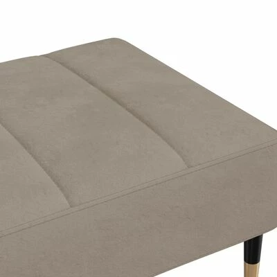 VidaXL Repose-pied Gris clair 78x56x32 cm Velours 5 VidaXL Repose-pied Gris clair 78x56x32 cm Velours – Image 5