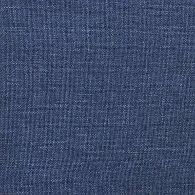 VidaXL Repose-pied Bleu 45x29,5x39 cm Tissu et similicuir 5 VidaXL Repose-pied Bleu 45x29,5x39 cm Tissu et similicuir – Image 5