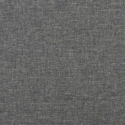 VidaXL Repose-pied Gris clair 60x60x39 cm Tissu 5 VidaXL Repose-pied Gris clair 60x60x39 cm Tissu – Image 5
