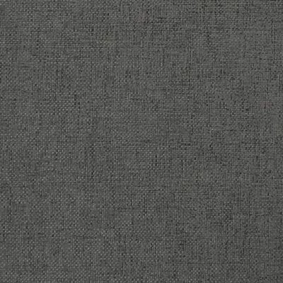 VidaXL Repose-pied Gris foncé 60x60x39 cm Tissu et similicuir 5 VidaXL Repose-pied Gris foncé 60x60x39 cm Tissu et similicuir – Image 5