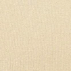 VidaXL Repose-pied Crème 60x60x39 cm Tissu et similicuir -Poufs Soldes image 5 341646